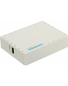 Wi Fi роутер RB750GR3 4xLAN USB PoE LAN белый Mikrotik