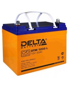 Батарея для ИБП DTM 1233 L 12В 33Ач Дельта
