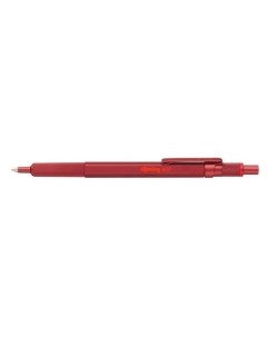 Ручка шариковая 600 2114261 0 5мм корпус сталь красный черные чернила Rotring