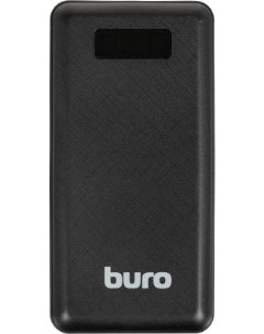 Мобильный аккумулятор Buro BPF30D 30000mAh 3A QC PD 22 5W черный BPF30D22PBK Бюрократ