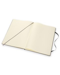 Блокнот CLASSIC QP112 A4 192стр нелинованный твердая обложка черный Moleskine