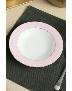 Глубокая тарелка из фарфора La Majorelle Pink Pip studio