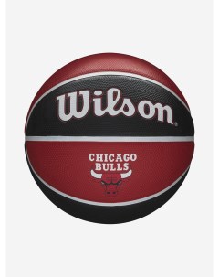 Мяч баскетбольный NBA Team Tribute Chi Bulls Красный Wilson