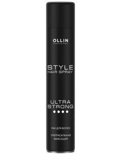 Лак для волос ультрасильной фиксации 500 мл Style Ollin professional