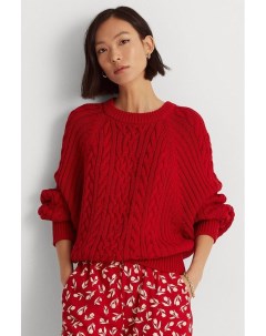 Пуловер фактурной вязки Lauren ralph lauren