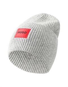 Шерстяная шапка с логотипом Hugo