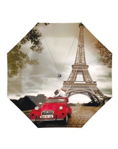 Зонт женский Bonjour Paris 231207 серый Flioraj