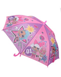 Зонт детский 509д 6 розовый Zemsa