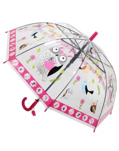 Зонт трость детский 933 4 прозрачный Zemsa