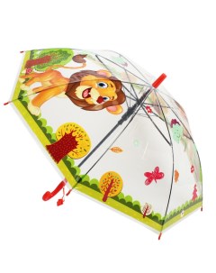 Зонт детский 987 5 прозрачный Zemsa