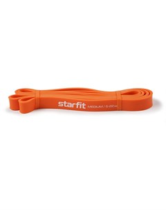 Эспандер ленточный для кросс тренинга 5 22 кг 208х2 2 см ES 803 оранжевый Starfit