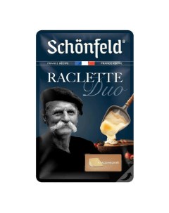 Сыр полутвердый Duo Raclette 45 150 г Schonfeld