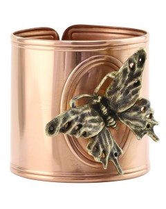 Кольцо для салфеток Бабочки Кольчугинский мельхиор