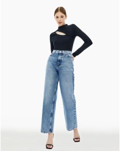 Джинсы Straight с высокой талией Gloria jeans