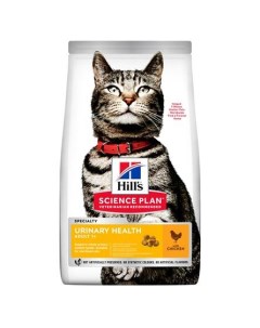 Сухой корм Science Plan Urinary Health для взрослых кошек склонных к мочекаменной болезни с курицей  Hill`s