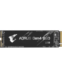 Твердотельный накопитель SSD M 2 2 Tb AORUS Client Read 5000Mb s Write 4400Mb s 3D NAND TLC Gigabyte