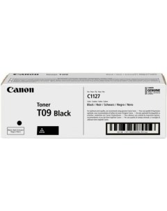 Тонер T09 BK чёрный 7 600 стр Canon