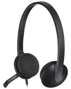 Гарнитура Headset H340 черный Logitech