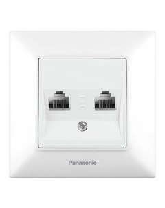 Розетка компьютерная Arkedia Slim WNTC04072WH RU Panasonic