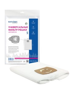 Универсальные фильтр мешки для профессиональных пылесосов до 25 л Euro clean