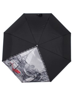 Зонт женский 20101 черный Flioraj