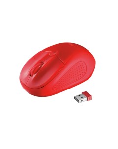 Мышь Trust Wireless Mouse Primo 20787 Красная