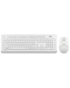 Клавиатура и мышь A4Tech Fstyler FG1012 WHITE Белая A4tech