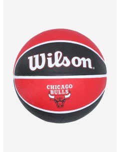 Мяч баскетбольный NBA Team Tribute BSKT Chi Bulls Красный Wilson