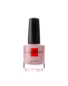0158 лак для ногтей светло розовый с добавлением большого количества мелкого серебристого шиммера 12 Sophin