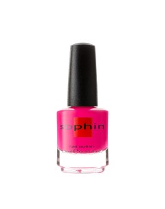 0234 лак для ногтей яркий холодный розовый неоновый Neon 12 мл Sophin