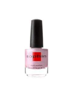 0207 лак для ногтей светлый сиренево розовый голографик Prisma 12 мл Sophin