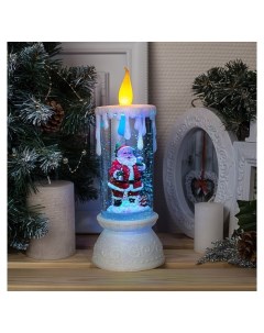 Фигура световая свеча Дед мороз 26х10х10 см от бат 3 аа Не в компл RGB Luazon home
