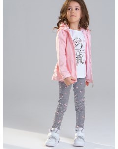 Комплект Леггинсы ветровка футболка для девочки Playtoday kids