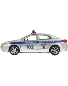 Машина металлическая Toyota Corolla Полиция 12 см Технопарк