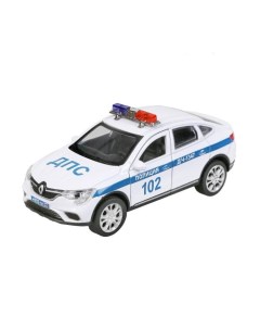 Машина Renault Arkana Полиция 12 см ARKANA 12SLPOL Технопарк