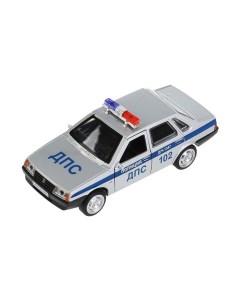 Машина Lada 21099 Спутник Полиция 12 см Технопарк