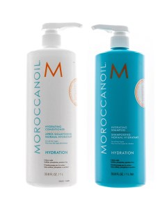 Набор Увлажнение для волос кондиционер 1000 мл шампунь 1000 мл Hydration Moroccanoil