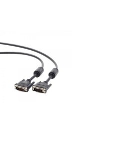 Кабель DVI DVI 1 8м Dual Link экранированный ферритовые кольца черный CC DVI2 BK 6 Gembird