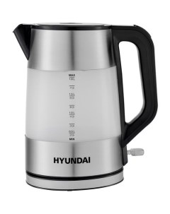 Чайник электрический HYK P4026 2200Вт черный Hyundai