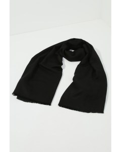 Черный шарф из смеси кашемира и шелка A + more