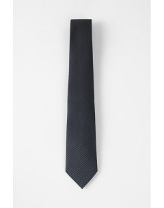 Однотонный галстук из чистого шелка Hugo