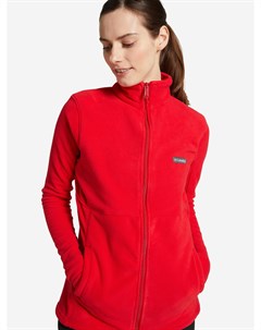 Джемпер флисовый женский Basin Trail III Full Zip Красный Columbia