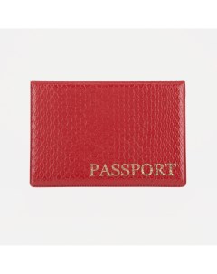 Обложка для паспорта цвет алый Nobrand