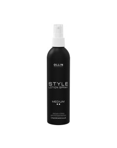 Лосьон спрей средней фиксации для укладки волос Lotion Spray Medium STYLE 250 мл Ollin professional