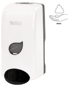 Диспенсер для мыла пены Laima Professional Eco наливной 1 л белый Abs пластик 606552 Лайма