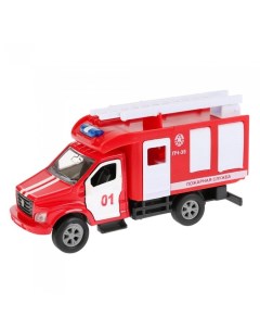 Машина металлическая ГАЗ Газон NEXT пожарная машина Технопарк