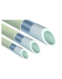 Полипропиленовая труба PP RCT Stabioxy 40х4 5 мм для ХВС белая 1м Fv-plast