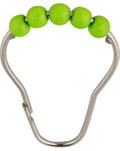Крючок для шторы 49565 с зелёными шариками Ridder