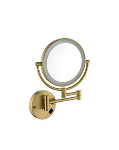 Косметическое зеркало Saona 13376 17 золото матовое Timo