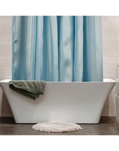 Штора для ванной Cascada Regina BT JIT BL002 240х200 голубая Dasch